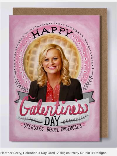 widen your lens of love, Galentine's Day card, drunkGirlDesigns