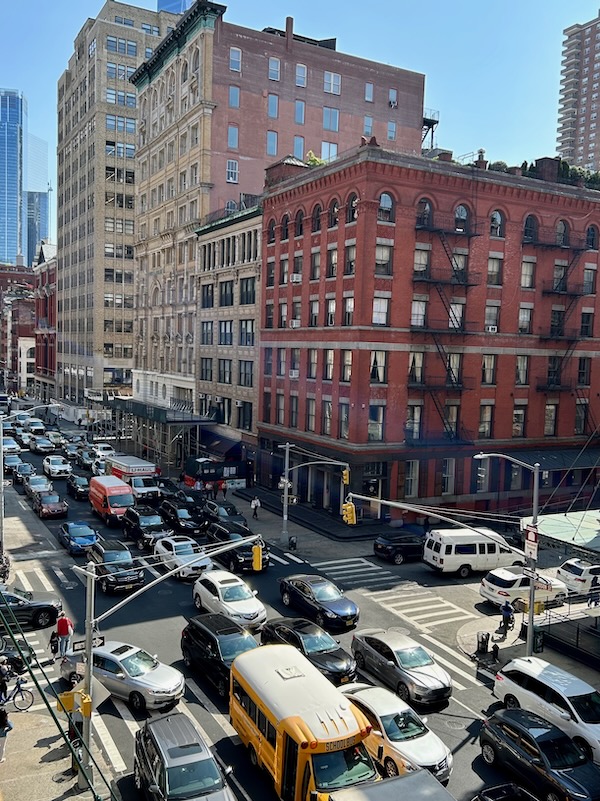 typical view in Tribeca